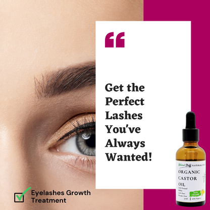 Natural Stuff Premium Organic Castor Oil for Hair & Skin 50ml