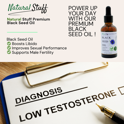 Natural Stuff Premium Black Seed Oil, 100% Natural, The Universal Remedy 50ml